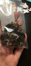 10pcs Green Bronze Color Ring Pin Handle Drawer Cabinet Desk Pull Knob Furniture