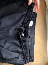 Pantalones Cargo de harén con bolsillos laterales para hombre, pantalón negro de Hip-Hop, informal, a la moda, ropa de calle, 2020 cintas