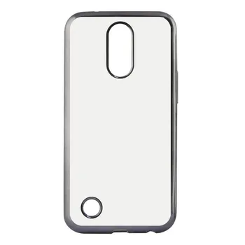 

Mobile cover Lg K8 2017 Flex Metal TPU Transparent Grey Metallic