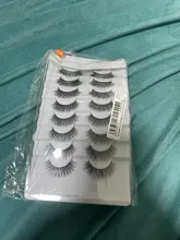 Pestañas postizas de visón falso 3D, 5/8 pares, naturales, esponjosas, voluminosas y espectaculares, extensión de pestañas hecha a mano, sin crueldad