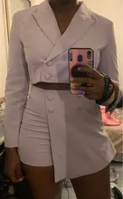 Suits Blazer Short-Pants Long-Sleeve Vintage 2pieces-Set High-Waist Women Button Irregular