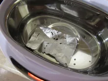 Skymen-limpiador ultrasónico Ultra sónico de 600ml, temporizador de bañera para piezas de joyería, gafas, manicura, cortadores de piedras, maquinilla de afeitar Dental, cepillo sónico de ultrasonido