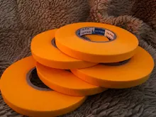 Paper-Tape Separation Spray-Paint Masking-Paper 50-Meters Yellow And for High-Viscosity