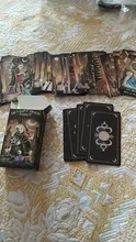 Cartas de Tarot de la Luna, cartas de oráculo para fiesta familiar, mesa para cartas, entretenimiento