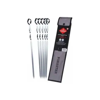 

A set of skewers large Forester stainless. (6 pcs.) in the case/rz-60nl