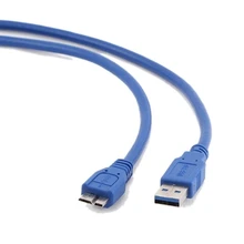 USB 3,0 A к Micro USB B Кабель GEMBIRD CCP-mUSB3-AMBM-10 3 м синий