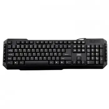 

Keyboard Multimedia Ps2 3Go Drile black computer keyboards