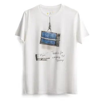 

KAFT T-SHIRT THANKS TV MEN WOMEN UNISEX CLOTHING SPECIAL DESIGN CREATIVE IDEAS DAILY TRAVEL SUMMER SPRING FALL WINTER CLOTHING