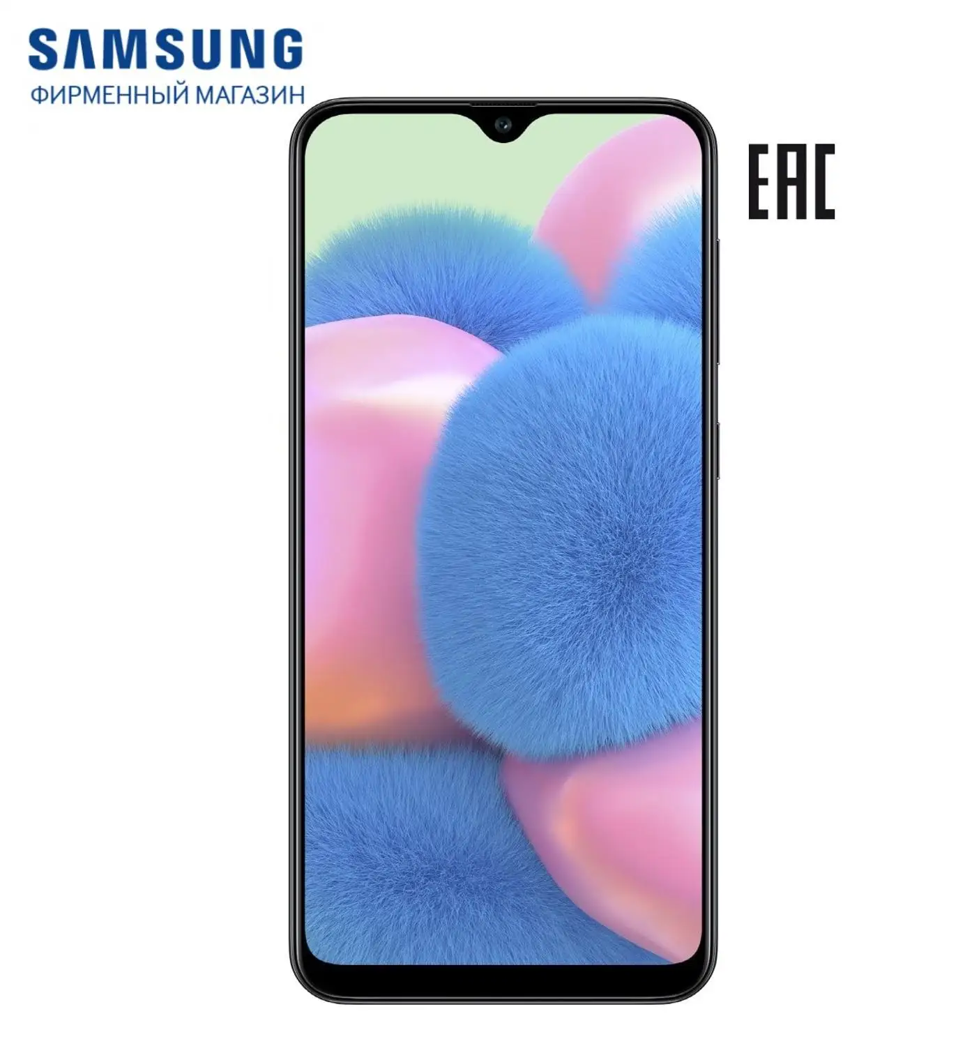 Смартфон Samsung Galaxy A30s, 32 Гб, Чёрный SM-A307FZKUSER