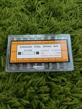 RUIPAI-Conjunto de correa de reloj de acero inoxidable, 360 Uds., 1,3/1,5/1,78mm, conjunto de barra de resorte [8-25mm]