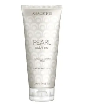 

Hair balm with pearl extract selective professional Pearl sublime ultimate luxury balm 200 ml