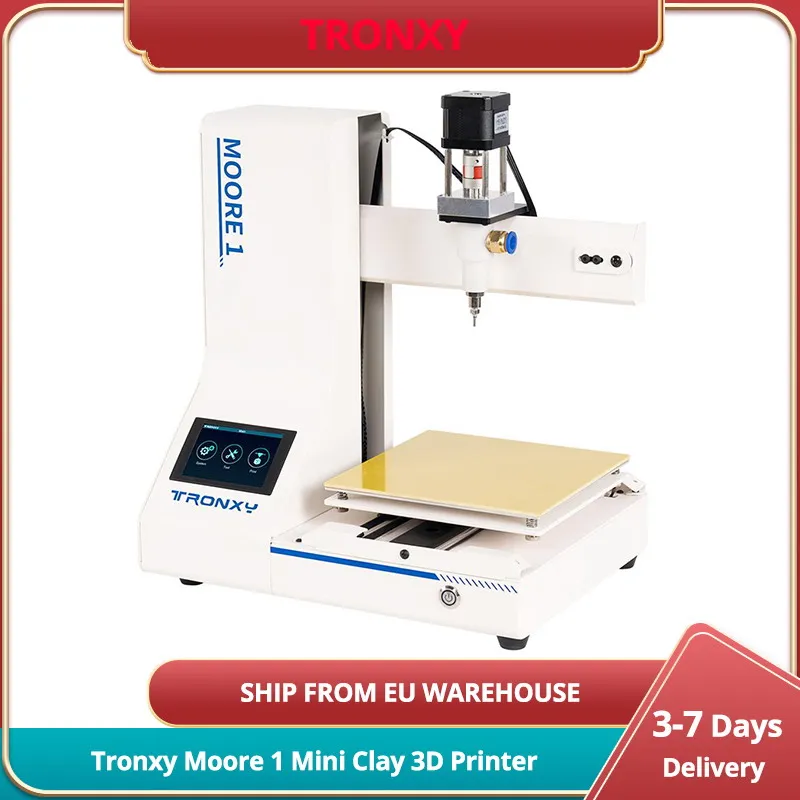 TronxyMoore1MiniClay3DPrinterLiquidDepositionModelingAntique