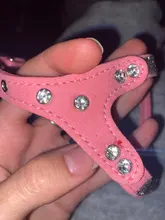 Suave de cuero de gamuza de arnés para perro Cachorro de diamantes de imitación chaleco para gatos mascota Mascotas Cachorro arneses para pequeño mediano perros Chihuahua rosa