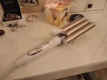 Curling Iron Hair-Tools Barrel-Hair-Styler Ceramic Professional Triple Electric