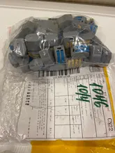 Cable-Connectors Splicing Spring Push-In-Terminal-Block Compact Fast-Wire Universal Mini