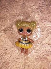 LOL SURPRISE-reina abeja con vestido y niños, conjunto de ropa brillante Punk boy con traje ostentoso con cuerpo de niño, juguete de colección