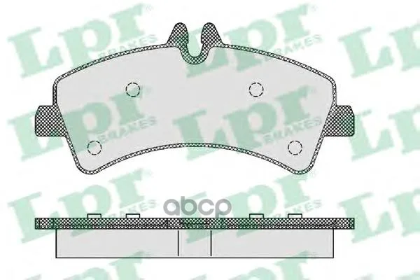 Колодки Тормозные Mercedes Sprinter(906)/Volkswagen Crafter 06 Задние Lpr 05p1294 Lpr арт. 05P1294