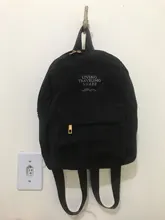 Mini mochila de pana para mujer, bolso de lona ecológico Simple, bolsas de viaje pequeñas e informales, mochila para chicas adolescentes