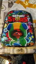 Brawling-mochila de dibujos animados de star Game Leon, Bolsa Escolar de juguete de alta capacidad de nailon, impermeable, bolsa de viaje, mochila de acción de dibujos animados