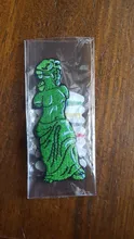 Parche bordado para ropa y sombrero, brazo roto, Venus, Virgen María, Mona Lisa, sonrisa