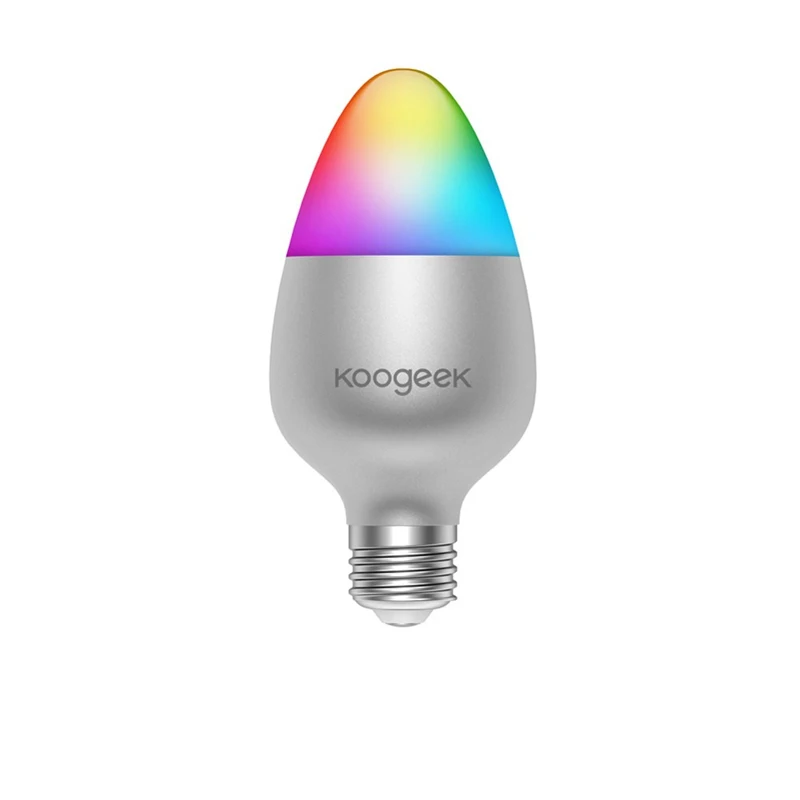 Светодиодная лампа Koogeek для умного дома E26 E27 8 Вт с регулируемой яркостью WiFi