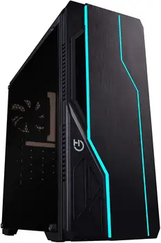 

Hiditec ATX Box PC Gaming V10 Lights RGB | Chassis Methacrylate | Housing Compatible Computer ATX and Micro ATX