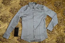 Men Shirts Formal-Wear Slim-Fit Business Long-Sleeve British-Style Casual Fashion New