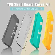 Полный защитный ТПУ чехол, пригодный для kingd Switch Lite, прозрачный чехол, задняя крышка, консоль, контроллер, аксессуары для NS