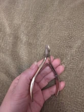 Herramientas de manicura de decoración de uñas, juego de utensilios de acero inoxidable para cutículas, cuchara, empujador, cortaúñas, herramienta de maquillaje # HTR # *, 1 ud.