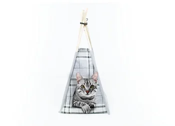 

Pet Bed with cushion for pet pattern curtain sectional