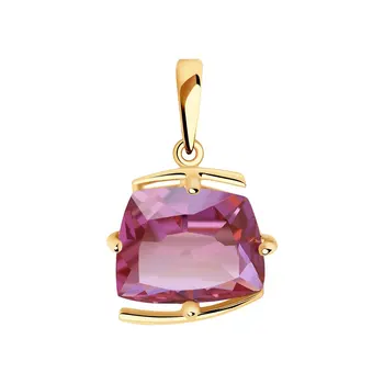 

Sokolov pendant in Gold with synthetic sieve, fashion jewelry, gold, 585, women's male, pendants for neck women