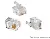 10 шт Разъем для телефонных сетей RJ11 ptt-6p4c Cadena