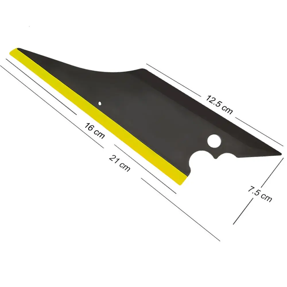 Rubber Squeegee Vinyl Tinting Tools Window Glass Cleaning Scraper Snow Shovel Water Wiper Car Wash Accessories 5pcs window wiper vinyl squeegee silicone squeegee window tinting squeegee window scraper tool automotive film tools window scraper car film scraper car vinyl scraper