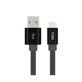 

Dcu cord connection usb to type c 3.1 flat short 20cm charging and fast transfer
