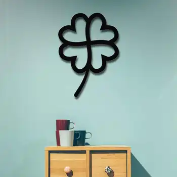 

Металлический декор стен Clover 90x65 cm дизайн интерьера домашнего