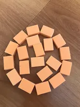 20 unids/set uñas amortiguadores archivo Mini Archivo de clavo bloques Multi-esponja de colores de esmalte de uñas de Gel UV tope de lijado de manicura TF28