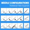 50/20//10/5PCS Sterilized Tattoo Needles 1 3 5 7 9 11 13 14 15RL RS M1 RM Tattoo Needle for Tattoo Permanent Makeup Machine 2