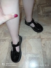 ULKNN de los niños zapatos de cuero de moda Zapatos de tacón bajo de Color liso de calzado para niñas niños 2021 de princesa de verano Zapatos de fiesta 23-33