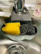 Sink-Shelf Drain-Rack Kitchen Soap 3-Colors Storage-Tool Sucker Sponge Suction-Cup Useful
