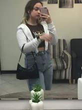 Bolso de compras exquisito para mujer, bolsos grandes de hombro informales Retro, bolso de mano con cadena de Color sólido de cuero para mujer 2020