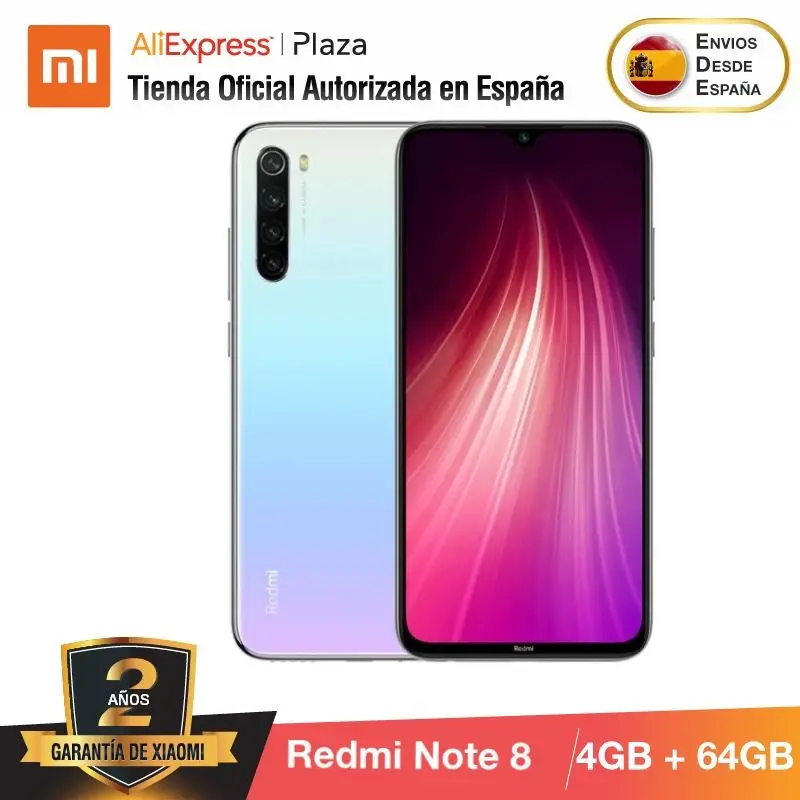 Xiaomi Redmi Note 8 (64GB ROM con 4GB RAM Snapdragon™ 665 Android Nuevo Móvil) Xiaomi Redmi Note 8 (64GB ROM con 4GB RAM Snapdragon™ 665 Android Nuevo Móvil)