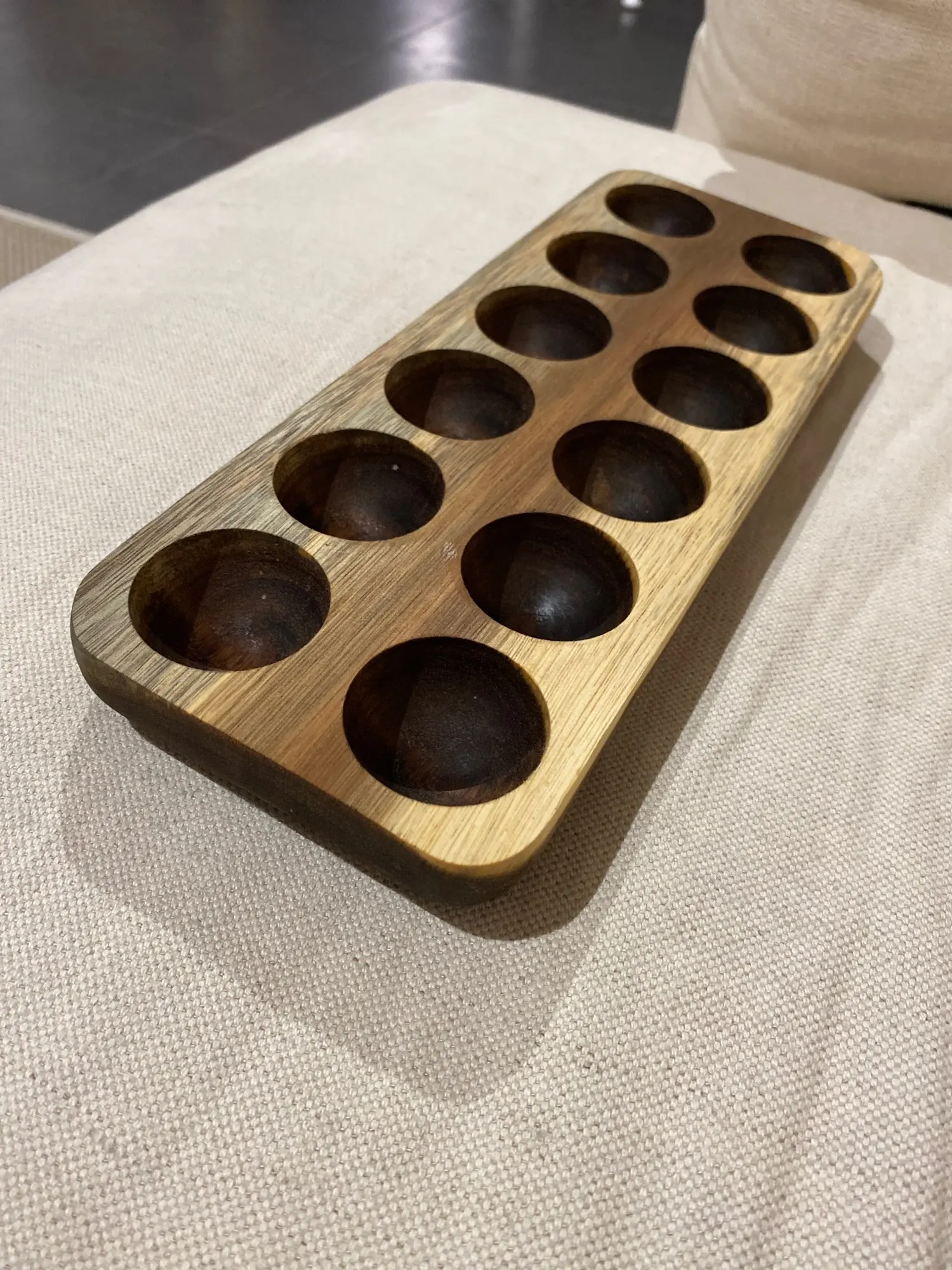 Retro Wooden Japanese Double Egg Storage Rows photo review