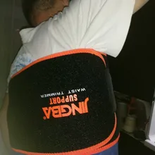 Waist-Belt SUPPORT Slimming-Strap Body-Shaper Fitness Neoprene Loss