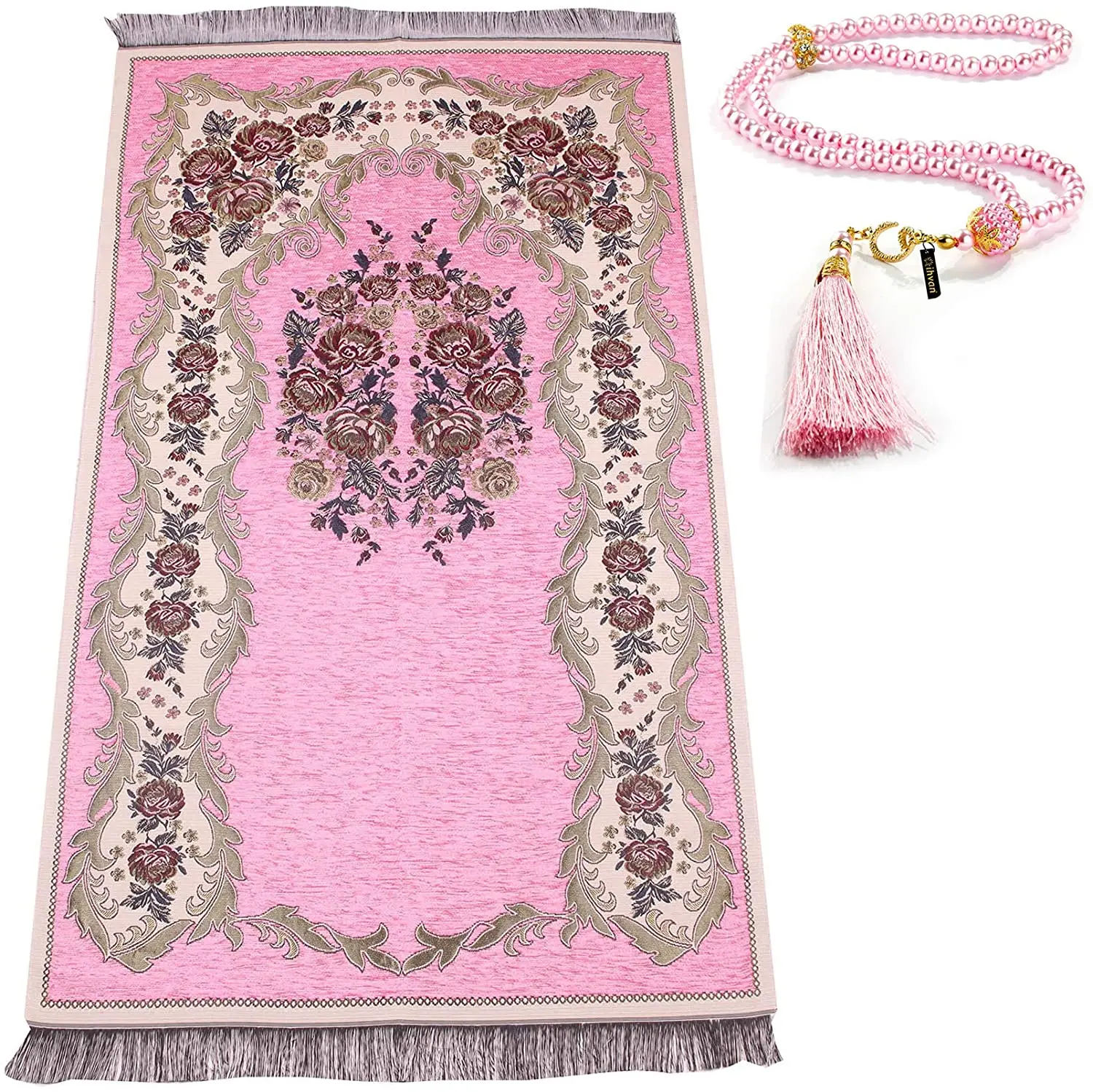 

Muslim prayer rug prayer beads | Janamaz | Sajadah Soft Islamic سجاد صلاة مسلم هدية إسلامية sijad salat muslim hadiat 'iislamia