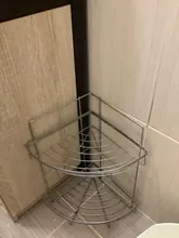 Organizer Rack Shelves Wall-Storage Showers Stainless-Steel Metal Kitchen Fitted Punch-Free-Firm