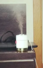 Humidificador de aire de montaña y nieve blanca, Difusor de Aroma ultrasónico USB de 500ML, luz calmante, aromaterapia para el hogar