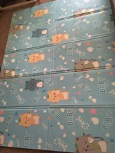 Miamumi-alfombra de espuma para gimnasio de actividades de bebé, tapete para niños, alfombra térmica plegable, alfombra para gatear, juguete para niños para el desarrollo de letras y animales