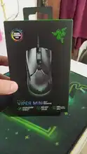 Razer Viper-Miniratón para videojuegos 61g, diseño ultraligero, CHROMA RGB, luz de 8500 DPI, Sensor Optail