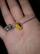 Fine-Jewelry Beads Charms Murano Bracelet Sparkling JIUHAO 925-Silver Women Original