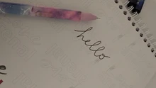 Lote de 3 bolígrafos de Gel de constelación para niña, bolígrafo de tinta negra estrellada de 0,5mm, regalo para niña, papelería para estudiantes, suministros de oficina y escritura escolar